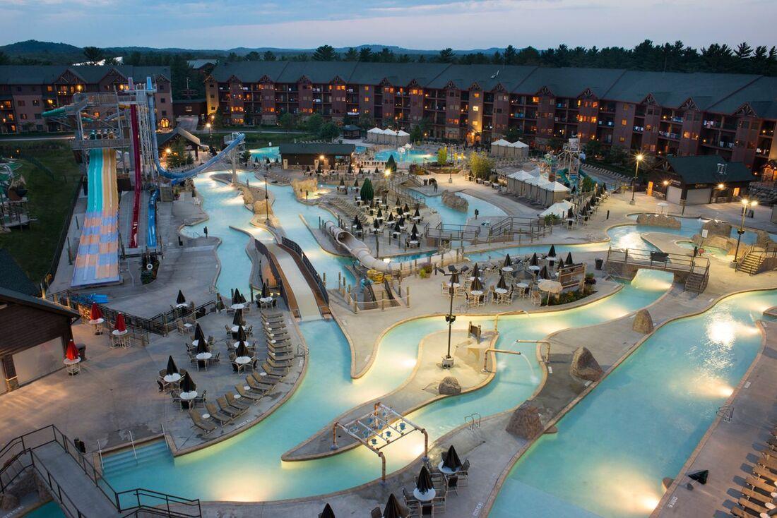 Club Wyndham Glacier Canyon Wisconsin Dells Exterior photo